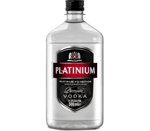 platinium500_kmarket Platinium Водка 500мл. - Image 1