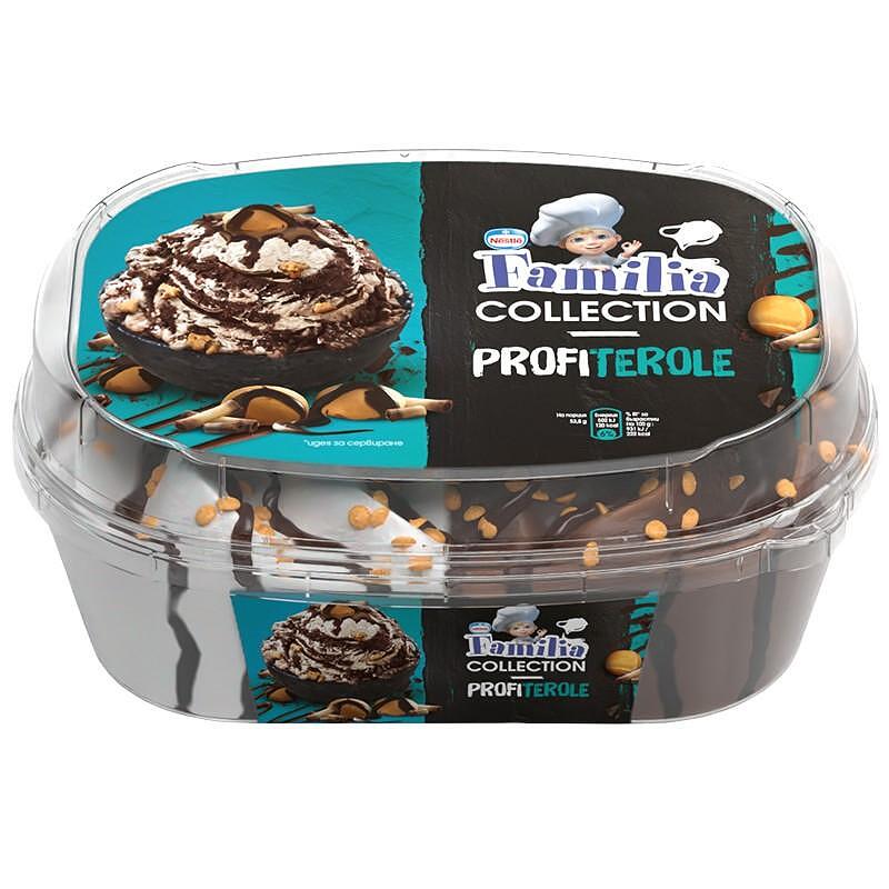 familiacollectionprofiterole_kmarket Сладолед Familia Collection Профитерол Кутия - Image 1