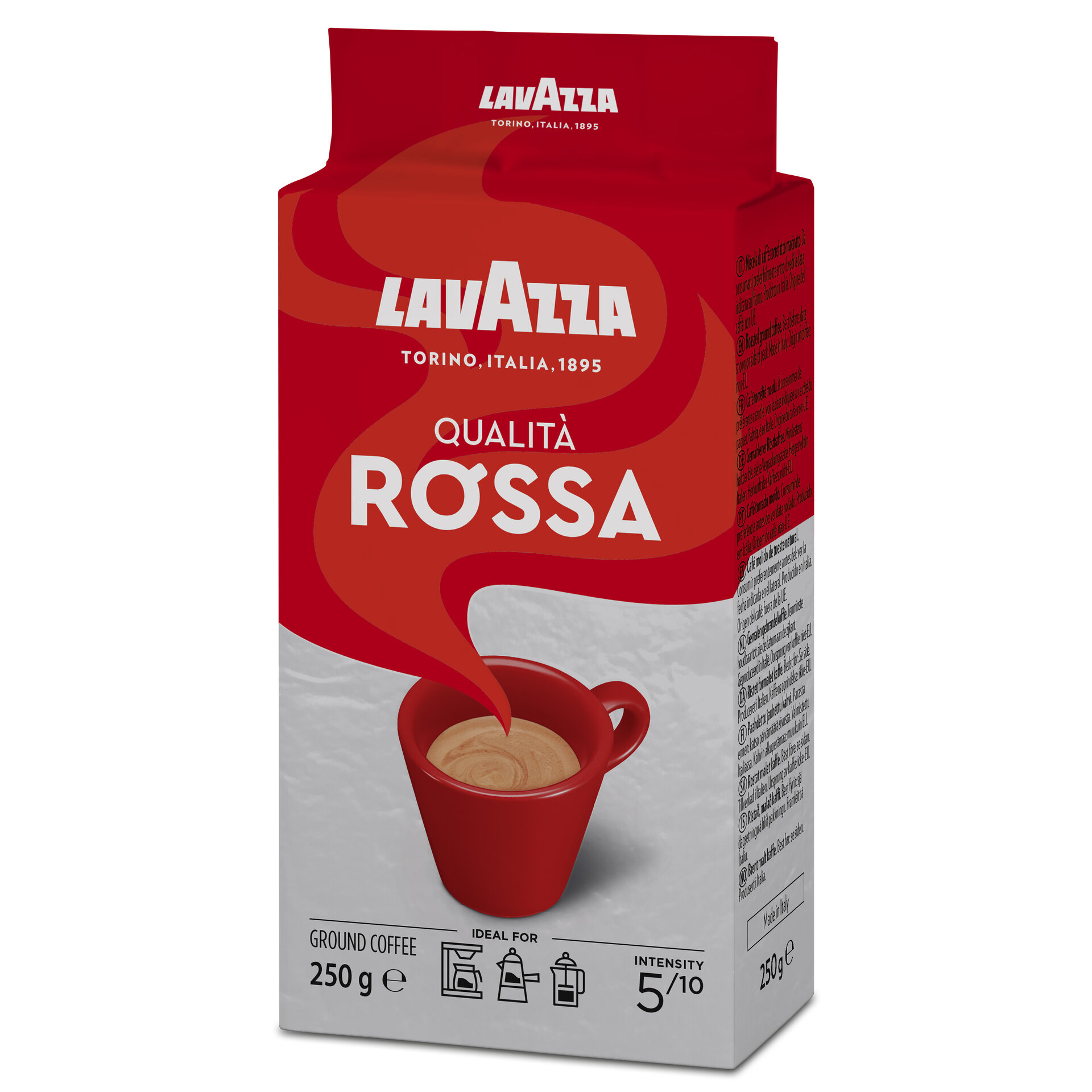lavazzarossa250_kmarket Lavazza Rossa Кафе 250гр. - Image 1