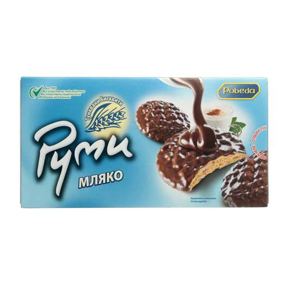 rumimlyako_kmarket Руми Мляко Бисквити 155гр. - Image 1