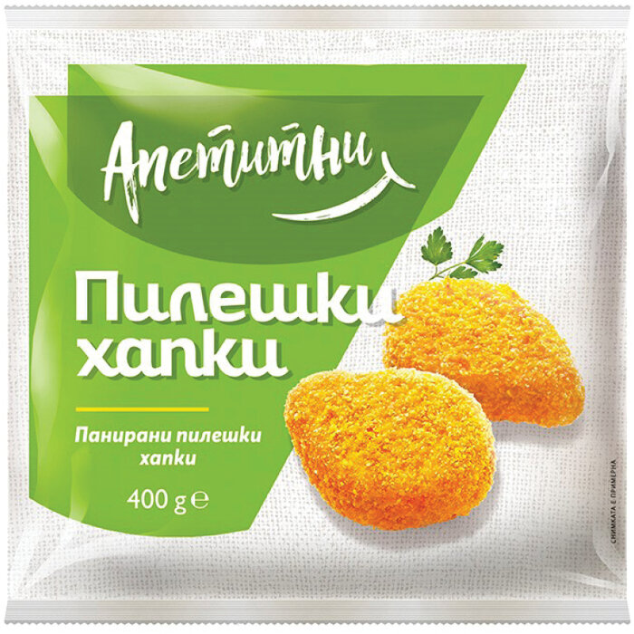 samimpileshkihapki_kmarket Сами-м Панирани Пилешки Хапки 400гр. - Image 1