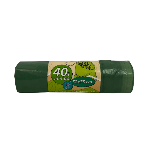 12 Чували с връв 52x75см (40л) - 10бр. в ролка - Image 1
