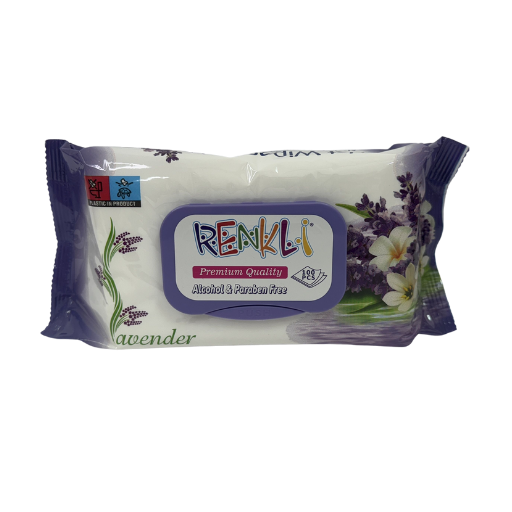 2 Мокри кърпи "Renkli" Премиум Lavender - Image 1