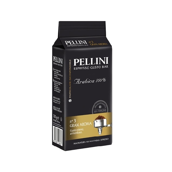3 Pellini Gran Aroma 100% Arabica мляно кафе, 250гр. - Image 1