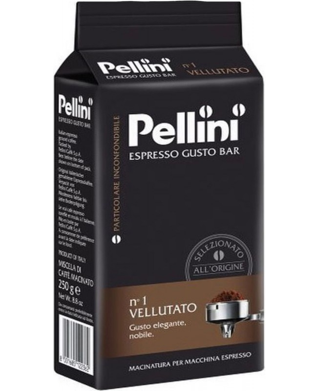 vellutato 1 Pellini Espresso №1 VELLUTATO мляно кафе, 250гр. - Image 1